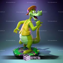 Gabby Gator Sculptures 3D Printing STL Model