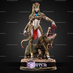 Sobek Egyptian God Fanart STL Files 3D Model