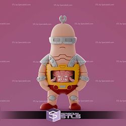 Mini Figure Collection Krang 3D STL Model
