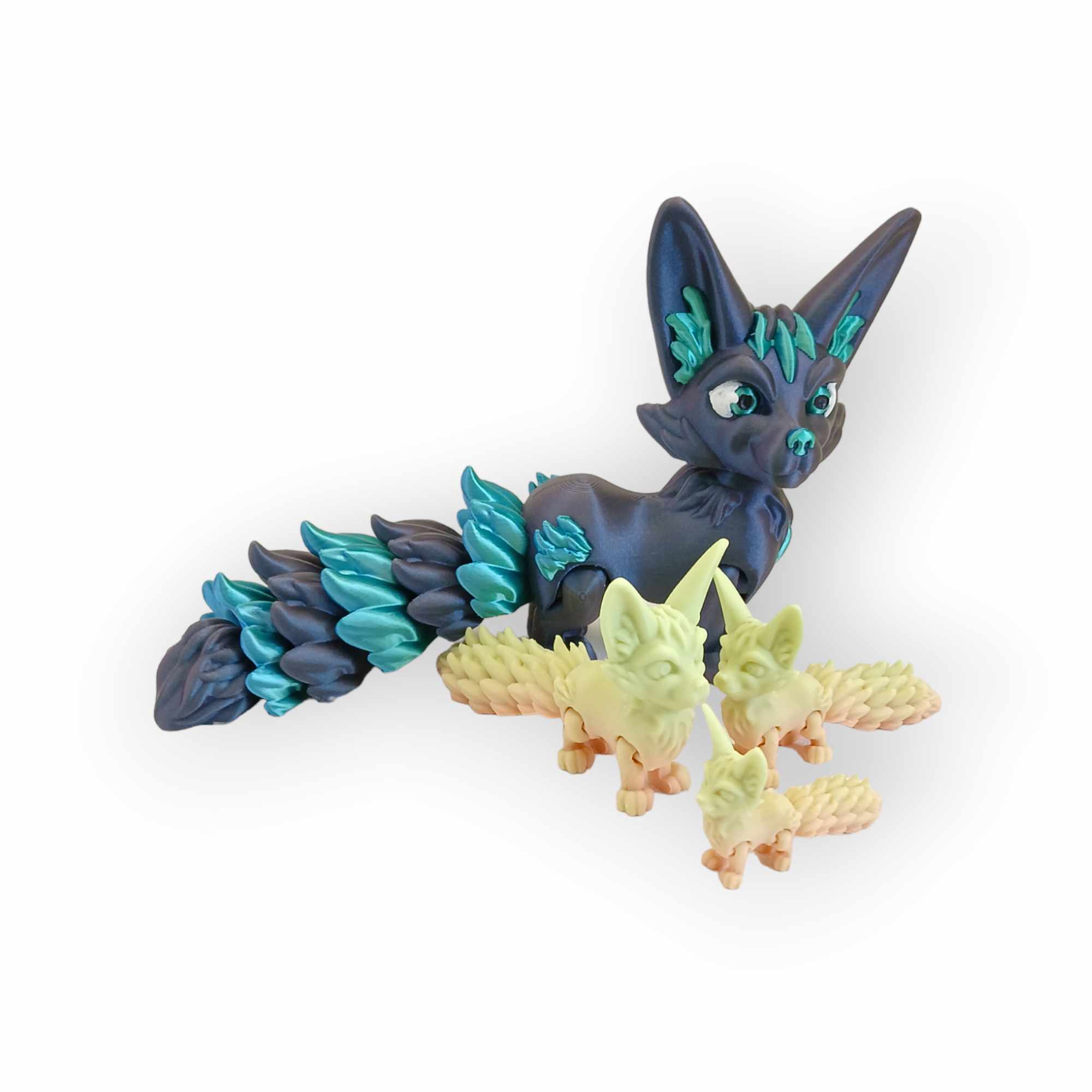 Fennec Fox 3D STL Model — view 3