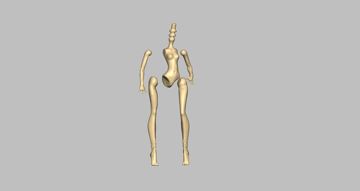 00026   Designed for production 3D STL Model — view 2