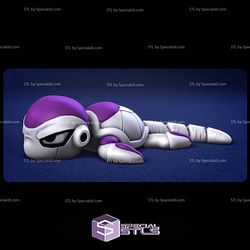 Basic STL Files Super Turtle Frieza 3D Model
