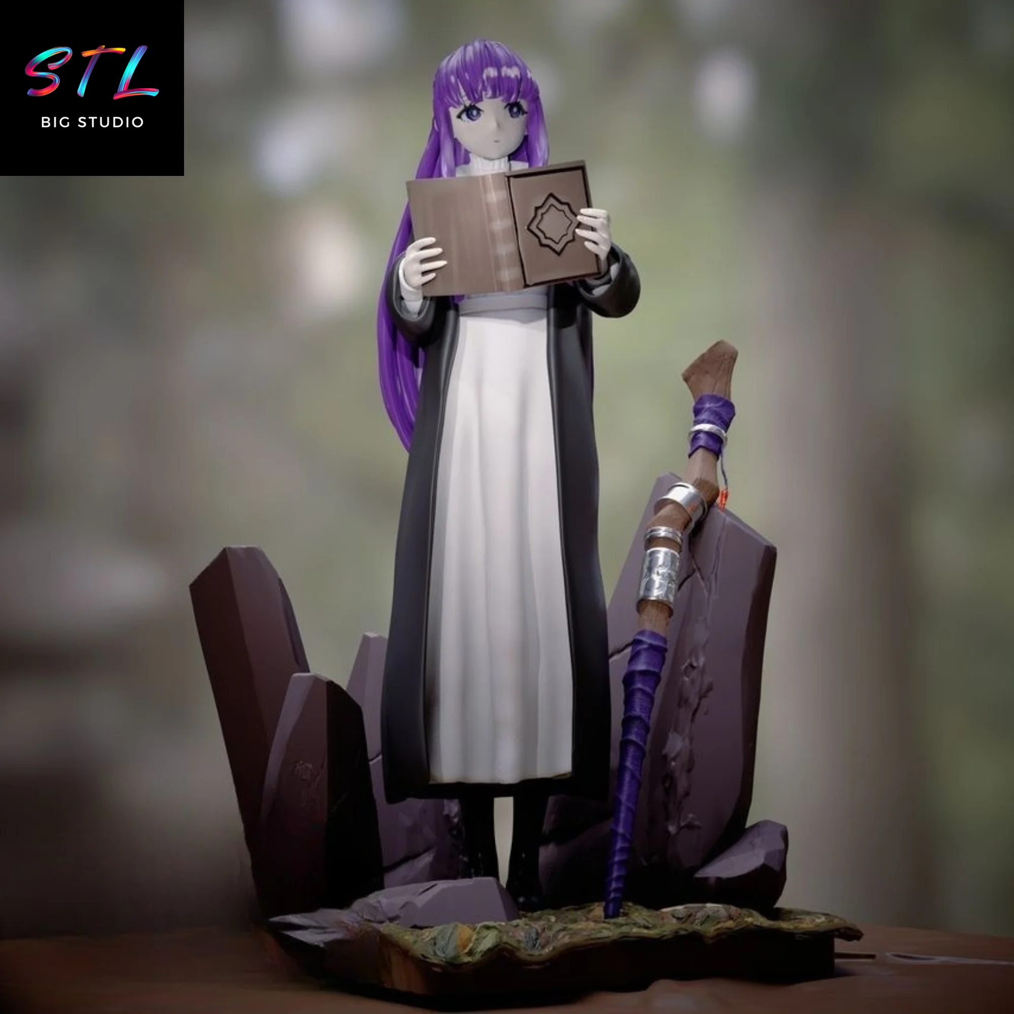 Fern STL | 3D Printable Figure | Sousou no Frieren Model