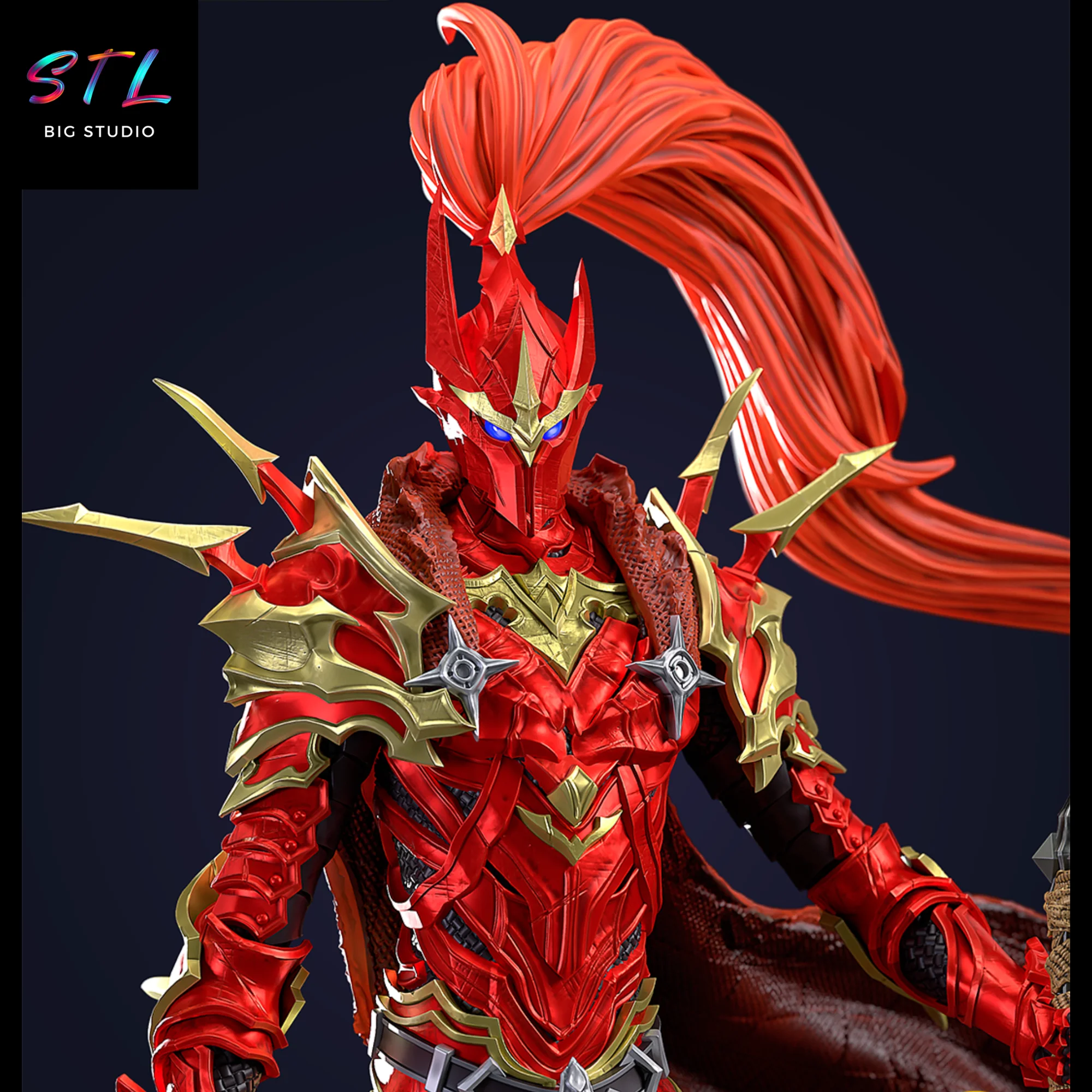 Igris STL | The Blood Knight from Solo Leveling | 3D Printable Figure Model — view 4