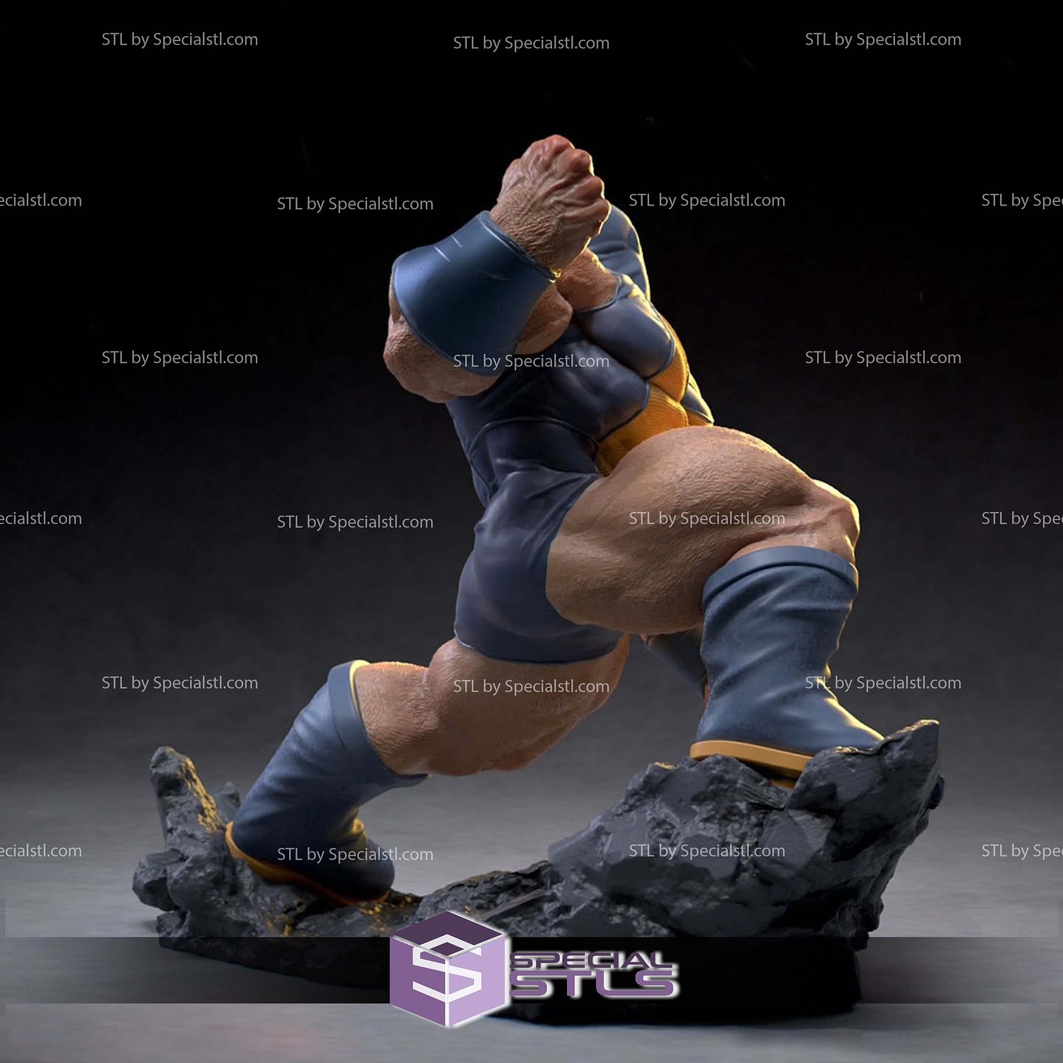 Puck Marvel 3D Print Files STL Model — view 5