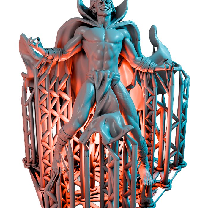 Blzebub VIII - Fantasy 3D Print Model STL Model — view 3