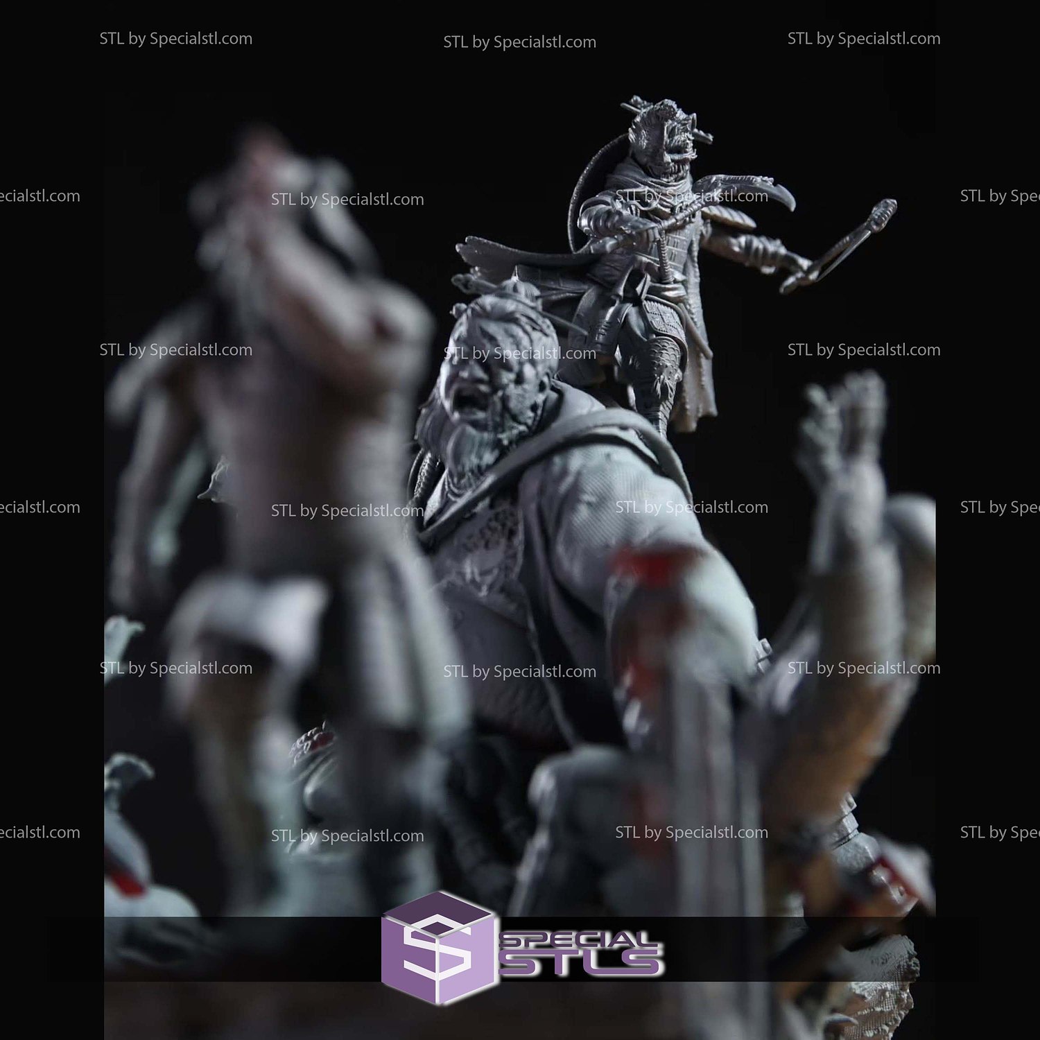 Tanuki The Scourge of Osore 3D Printer Files STL Model — view 4