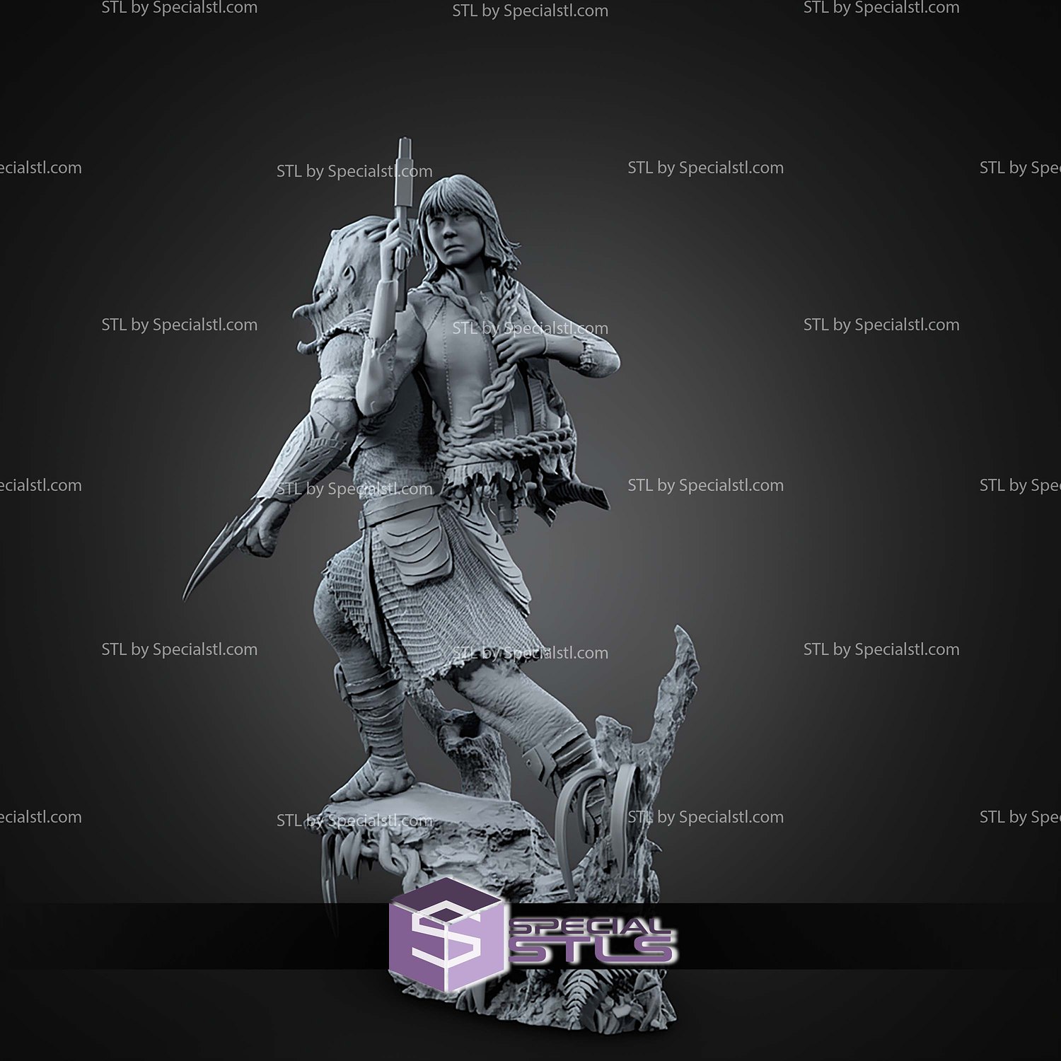 Predator Badlands 1 6 STL Files 3D Model — view 7