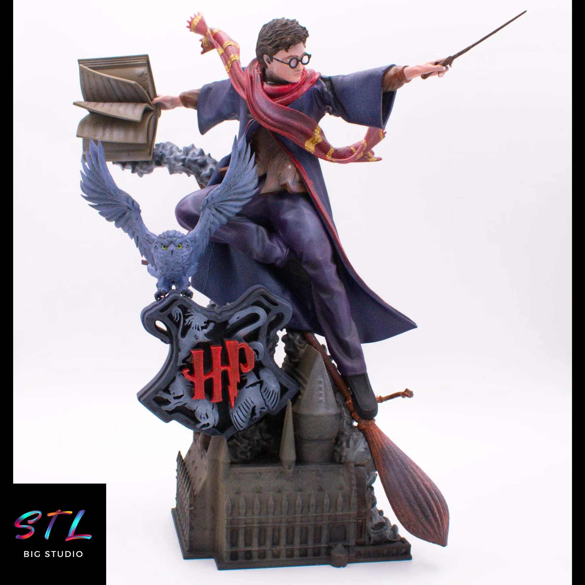 Harry Potter STL Diorama | 3D Printable Figure | Hogwarts Magic in Full Force Model