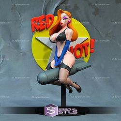 Jessica Rabbit Bomber Pin Up 3D Printer Files STL Model