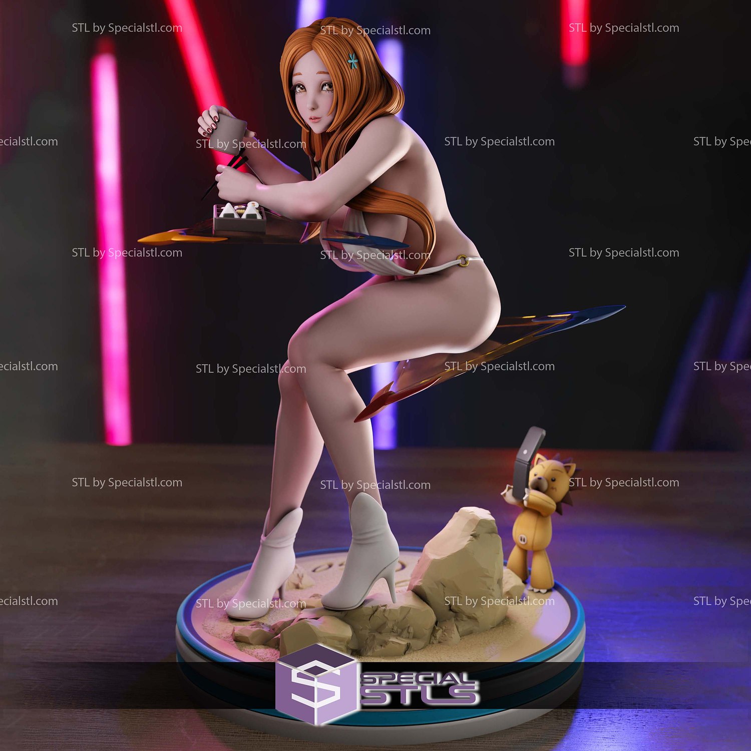 Orihime Inoue V2 Bleach 3D Printer Files STL Model — view 2