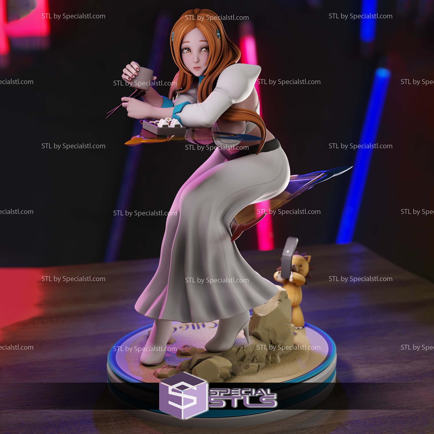 Orihime Inoue V2 Bleach 3D Printer Files STL Model — view 5