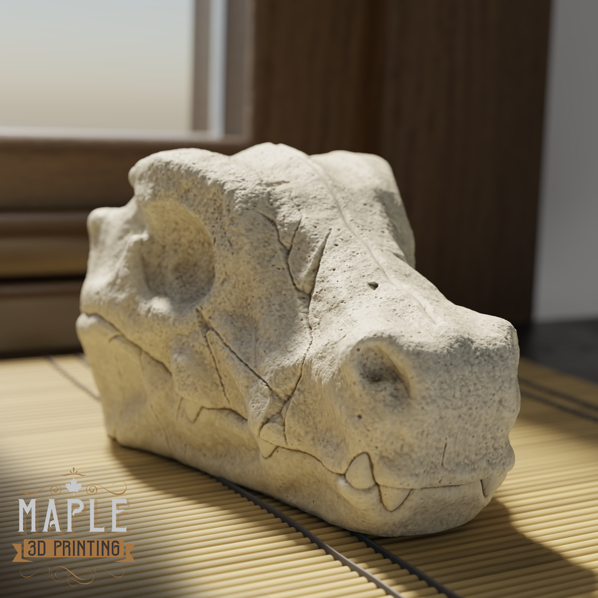 Agumon Skull - Digimon - Halloween 3D STL Model
