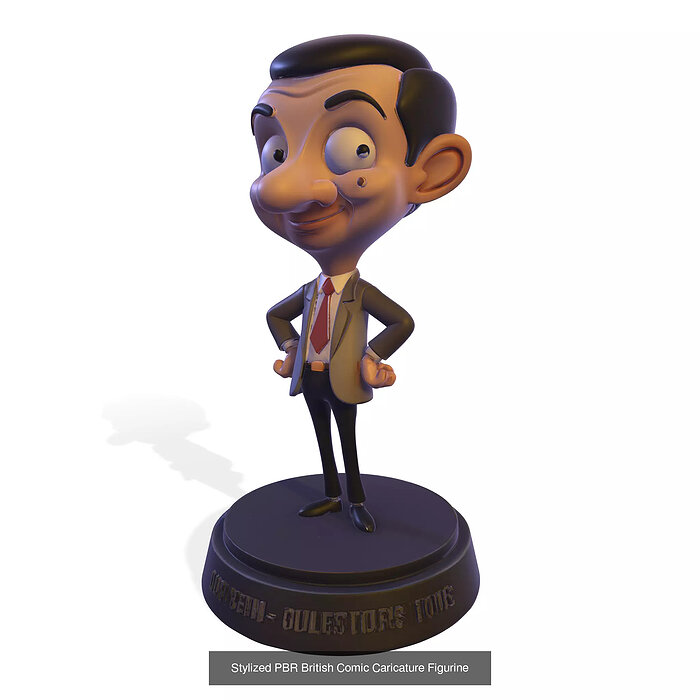 5 PBR Legacy Character Collection Models PBR 3D Model — view 6