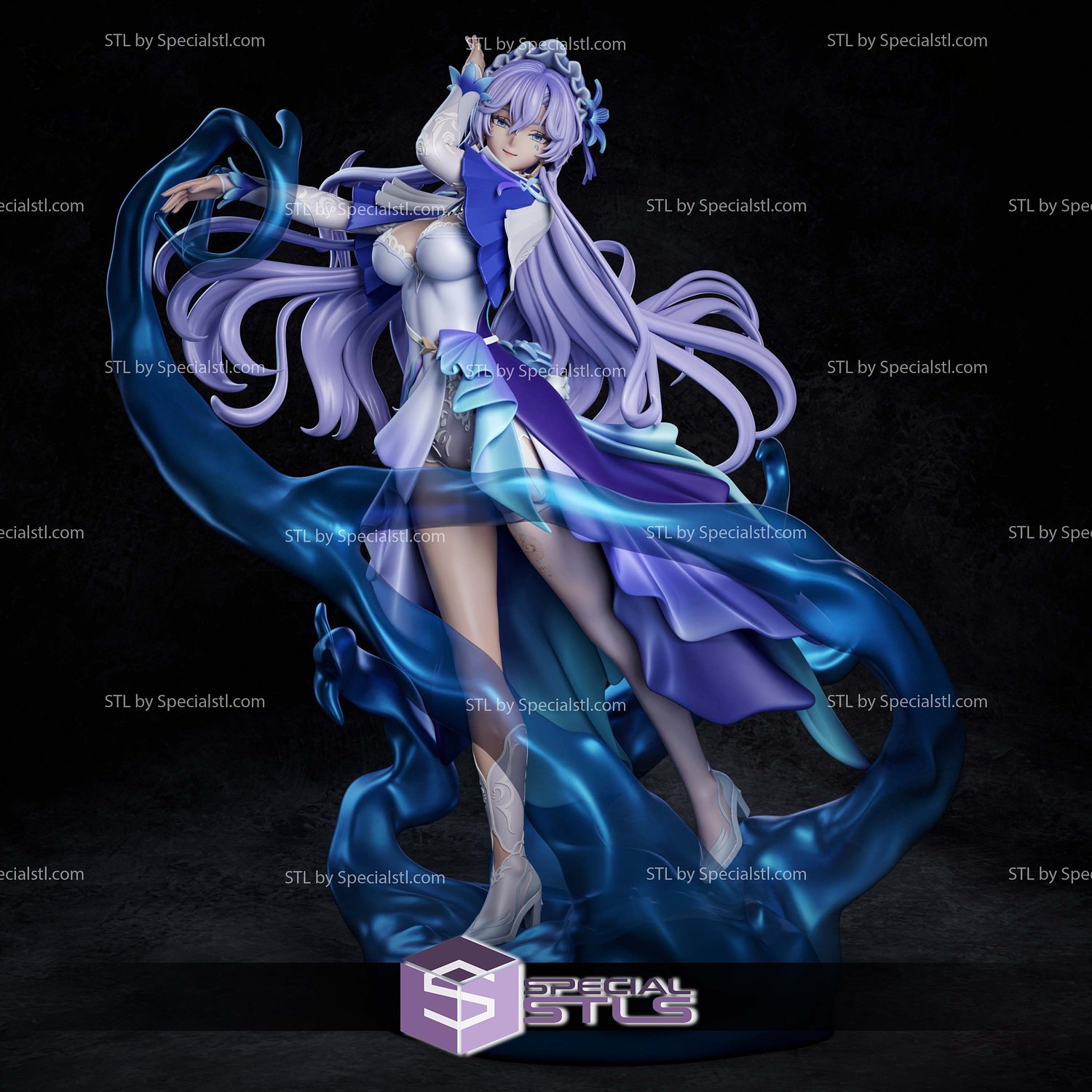 Cantarella 280mm Wuthering Waves STL Files 3D Model — view 2