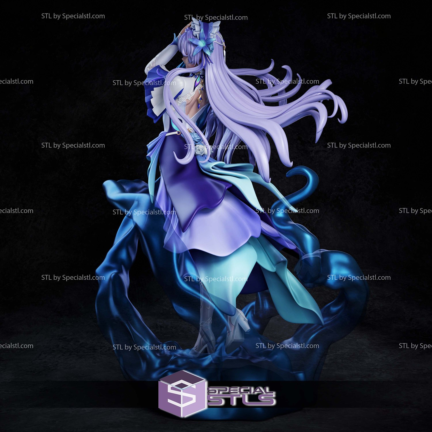 Cantarella 280mm Wuthering Waves STL Files 3D Model — view 3