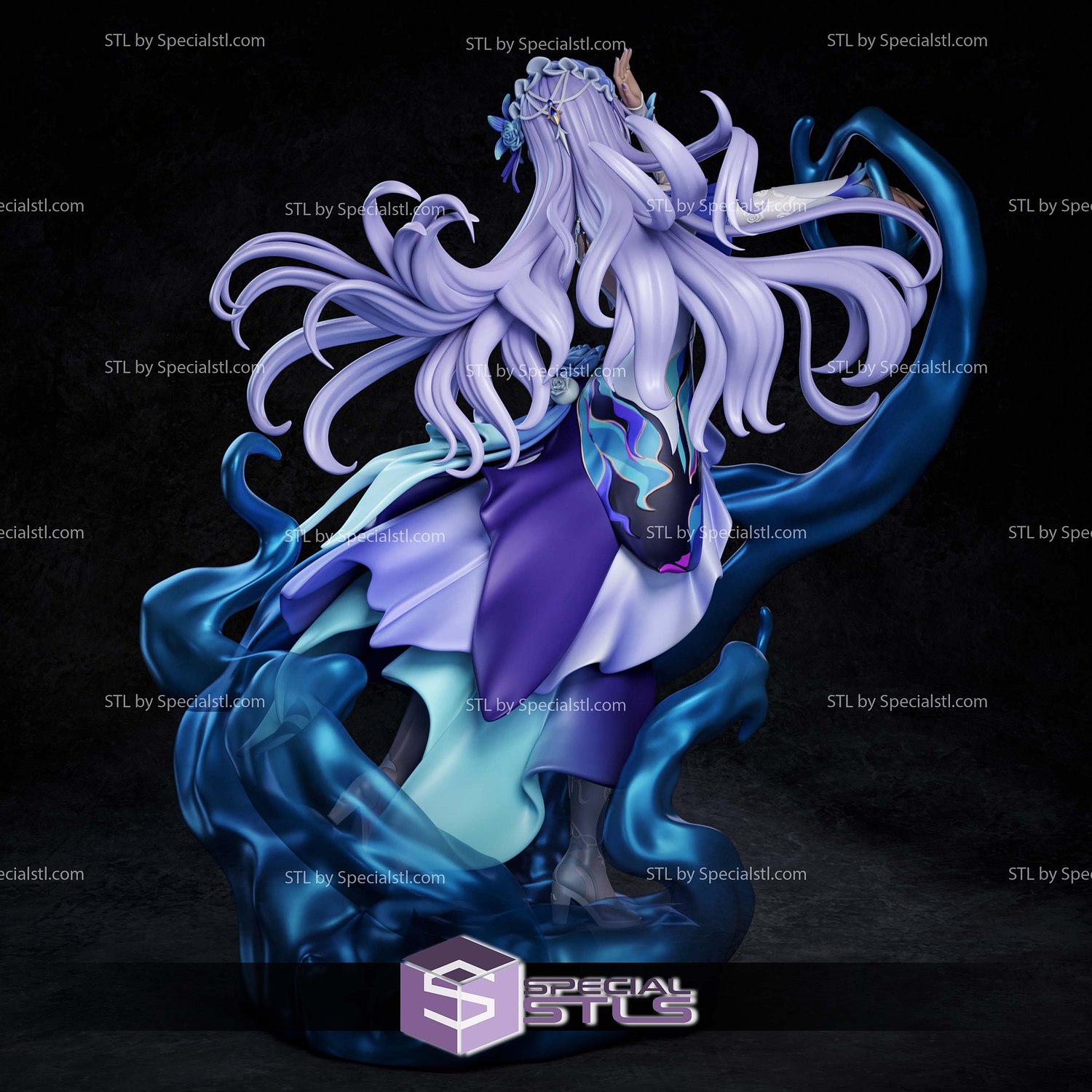 Cantarella 280mm Wuthering Waves STL Files 3D Model — view 4