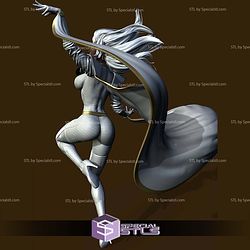 Storm X Men Basic STL Files 3D Model