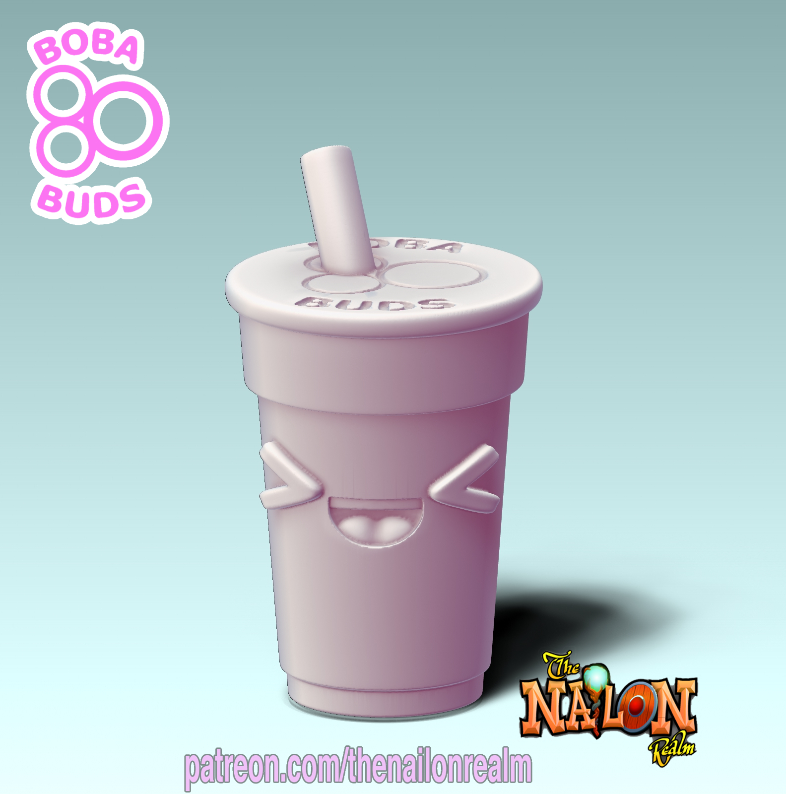 BobaBud Kiku 3D STL Model