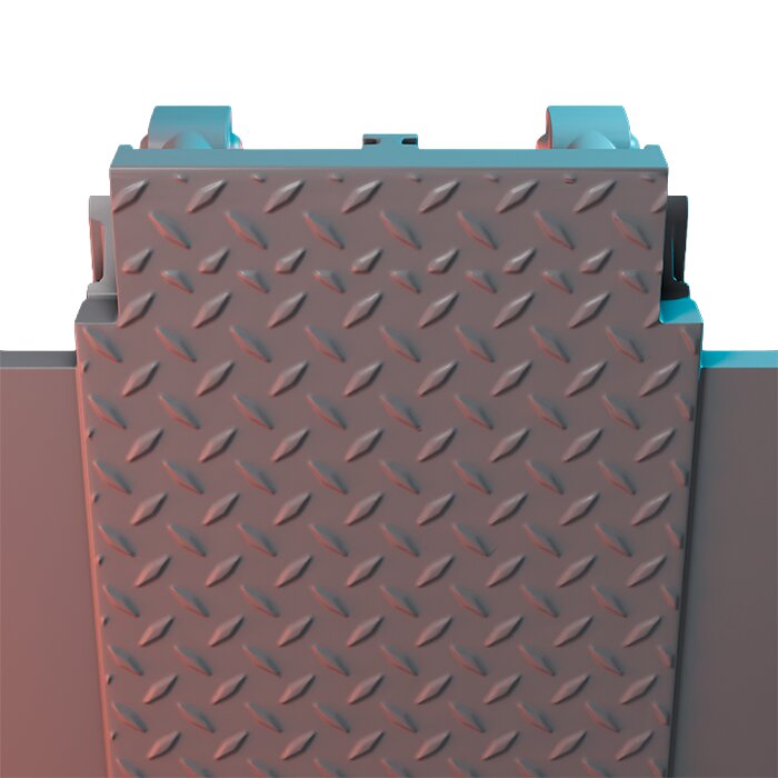 Stairs Access X - Tabletop RPG Miniature 3D STL Model — view 3