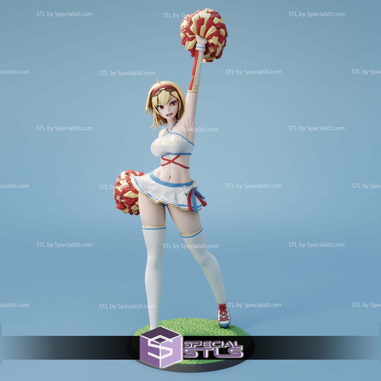Kaela Kovalskia Hololive STL Files 3D Model — view 5