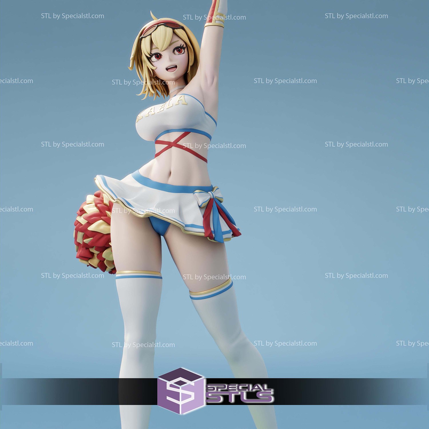 Kaela Kovalskia Hololive STL Files 3D Model — view 7