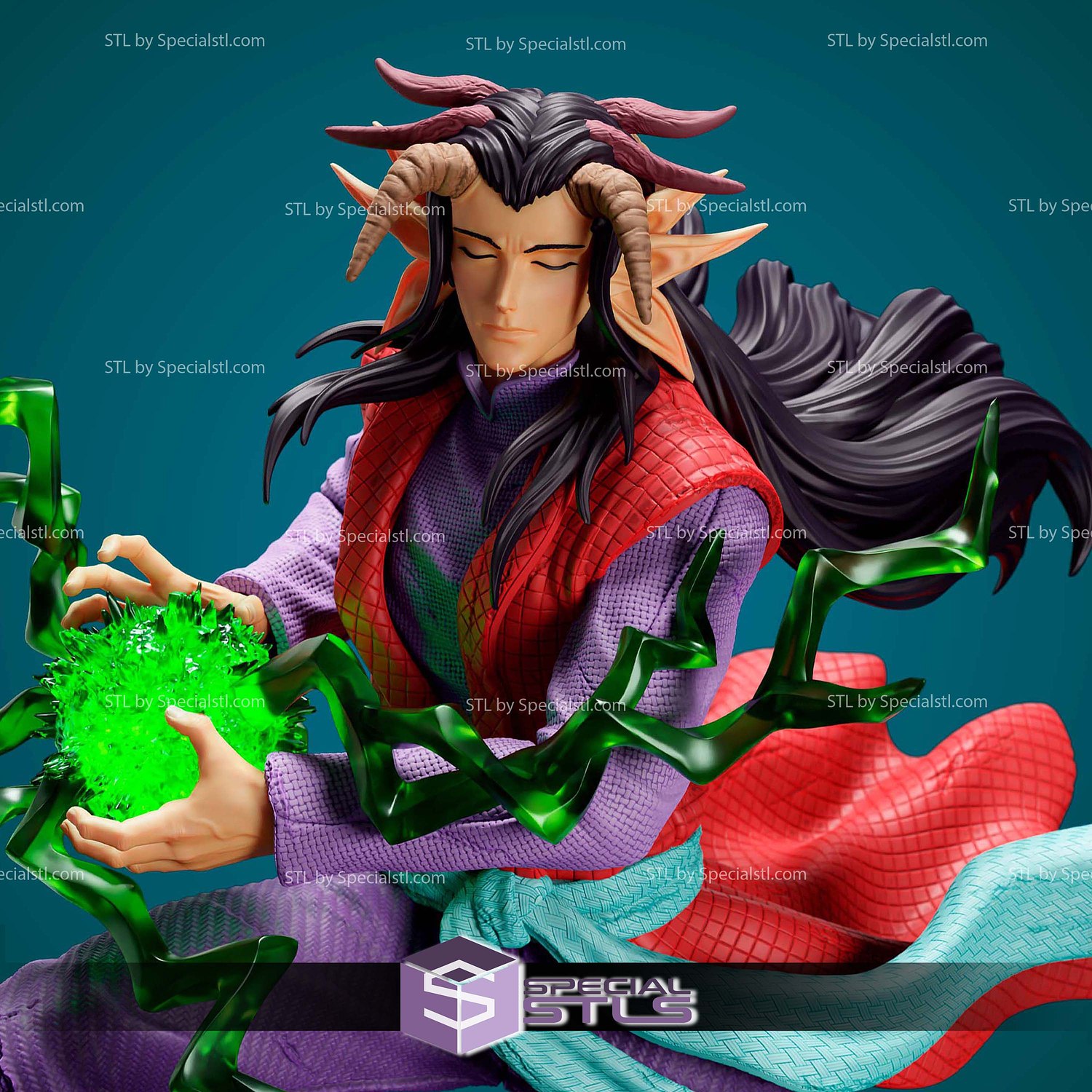 Yomi Yu Yu Hakusho STL Files 3D Model — view 2