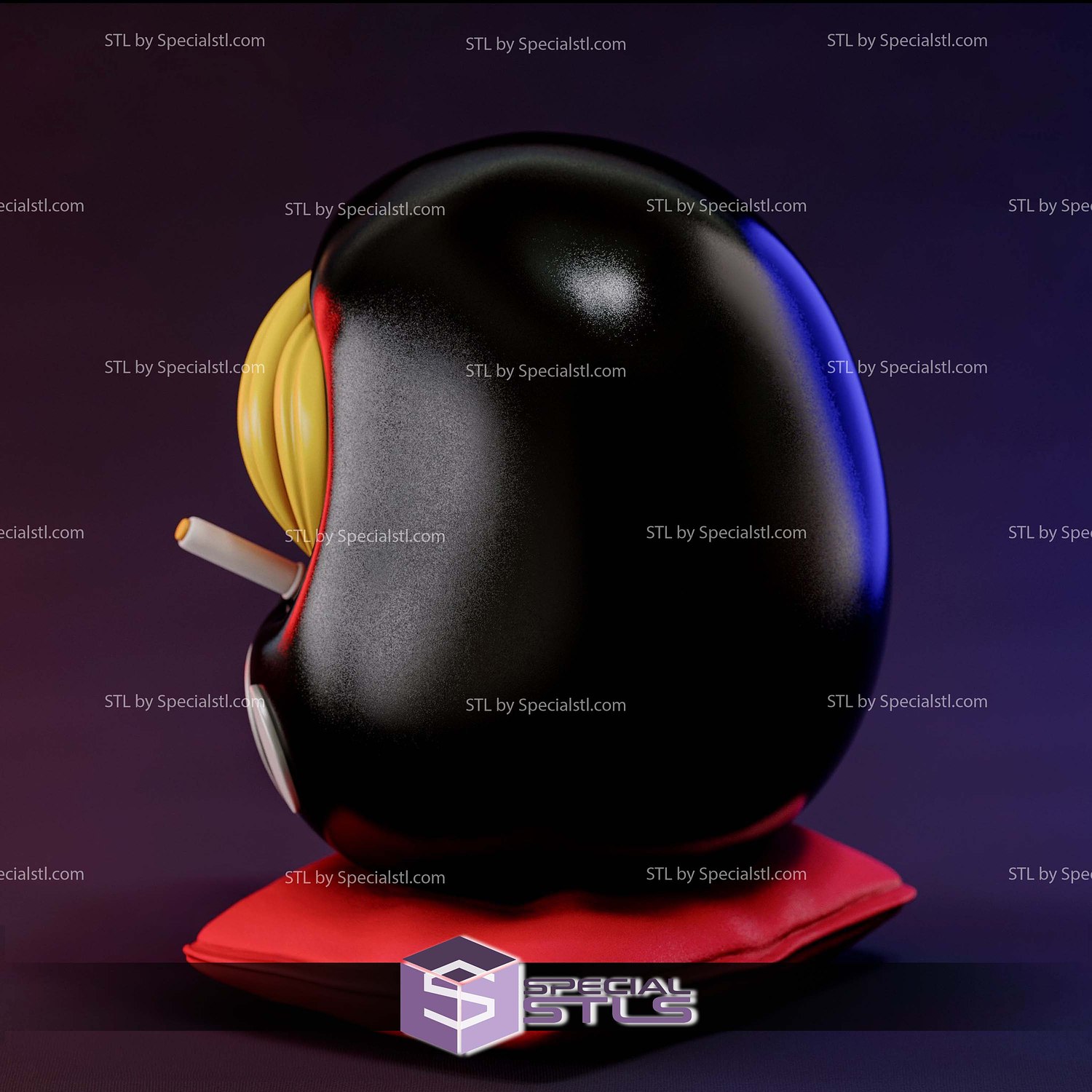 Daruma Sanji STL Files 3D Model — view 3