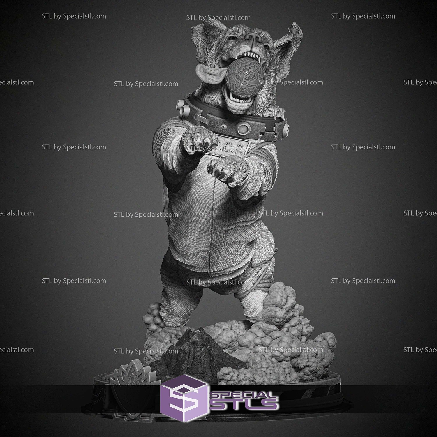 Cosmo Marvel Bust 3D Print Files STL Model — view 2