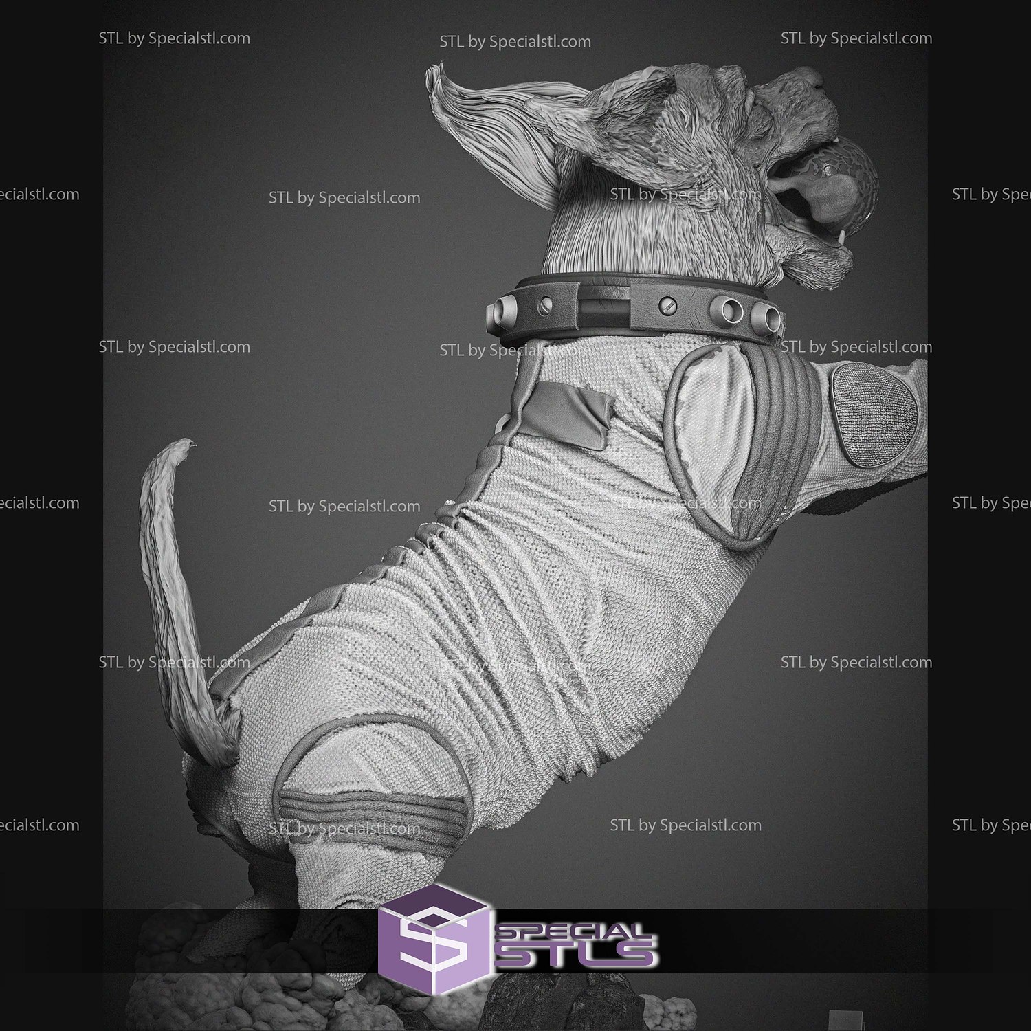Cosmo Marvel Bust 3D Print Files STL Model — view 4