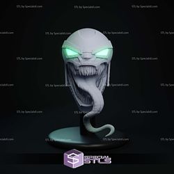 Custom Figure Head STL Collection - Venomized Dr Doom 3D Model