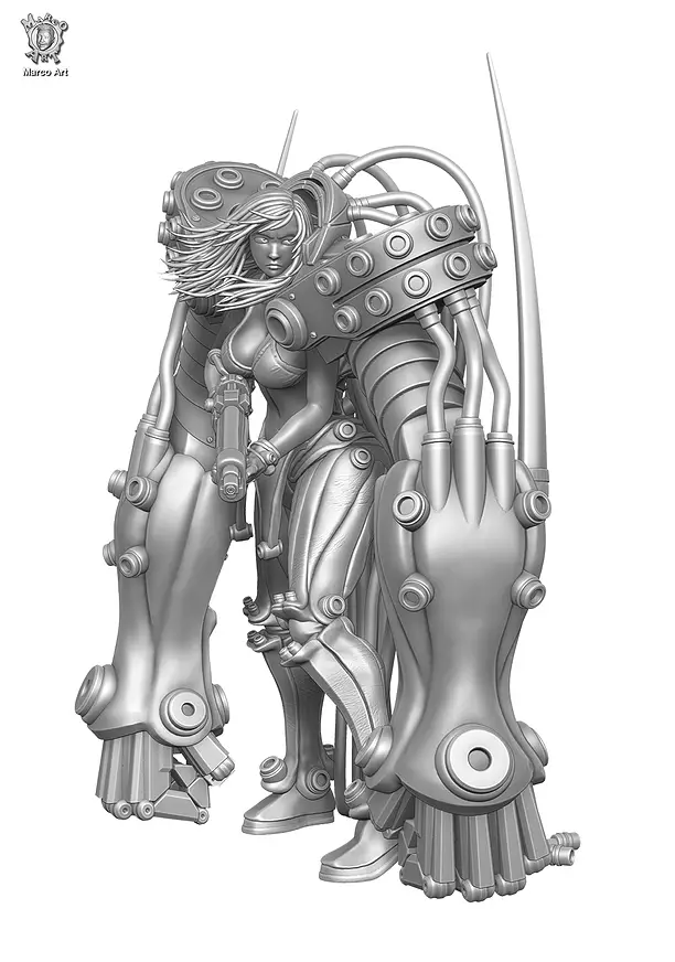Gantz stl file 3D Model
