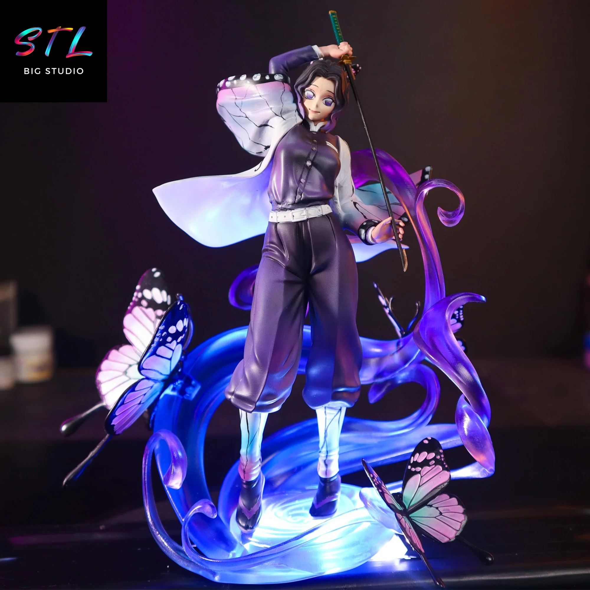 Shinobu Kocho STL | Demon Slayer | Figure for 3D Printing Model