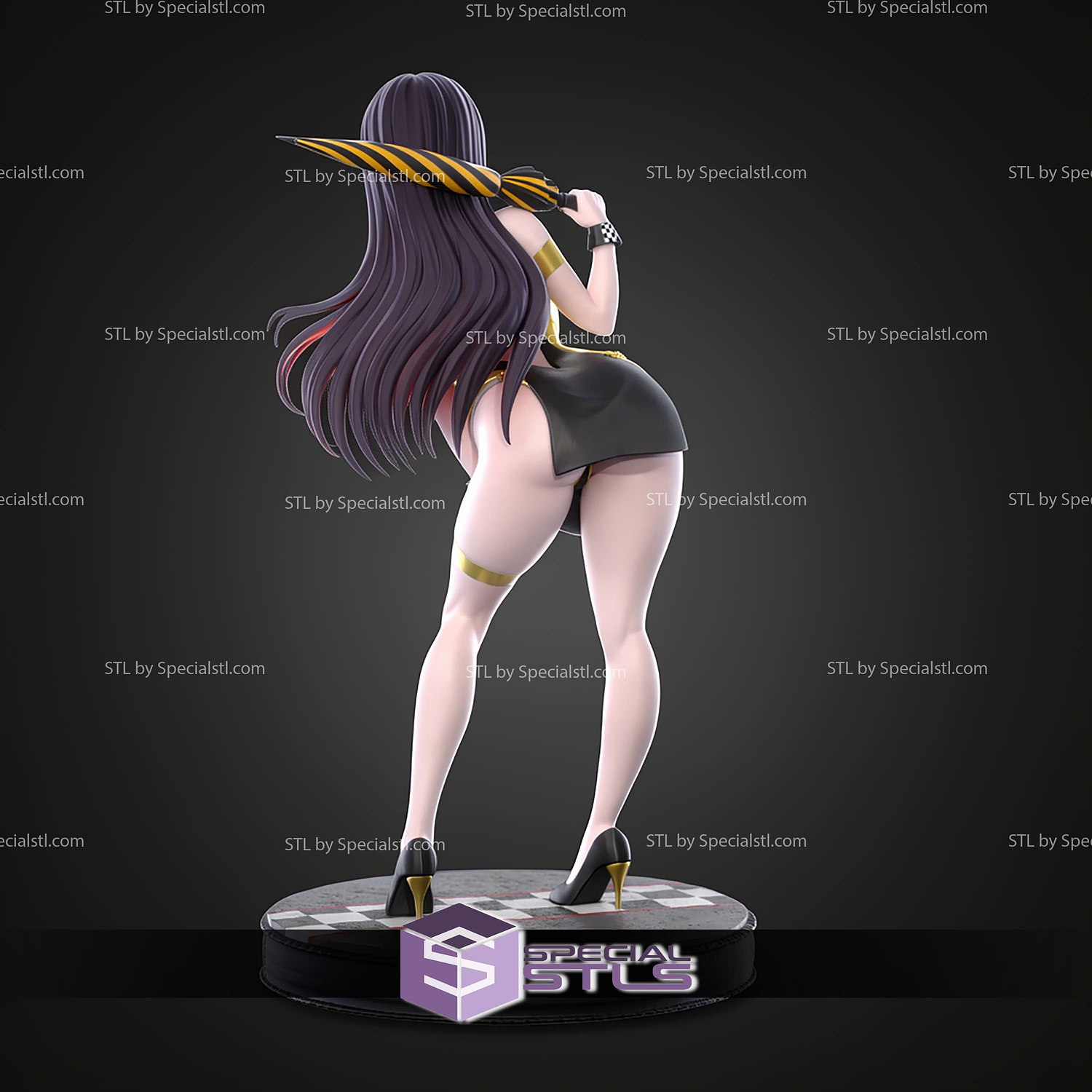 Moran Nikke STL Files 3D Model — view 2