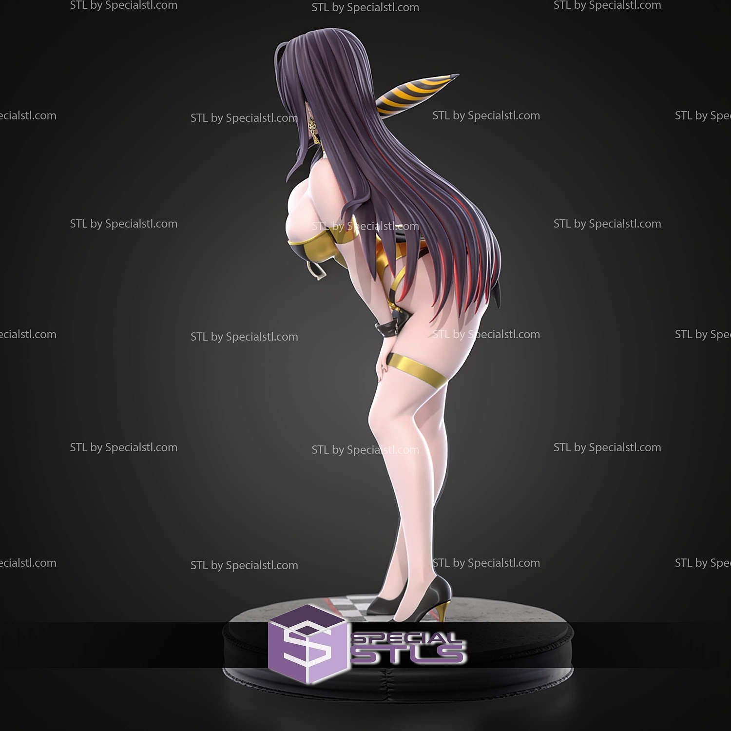 Moran Nikke STL Files 3D Model — view 3