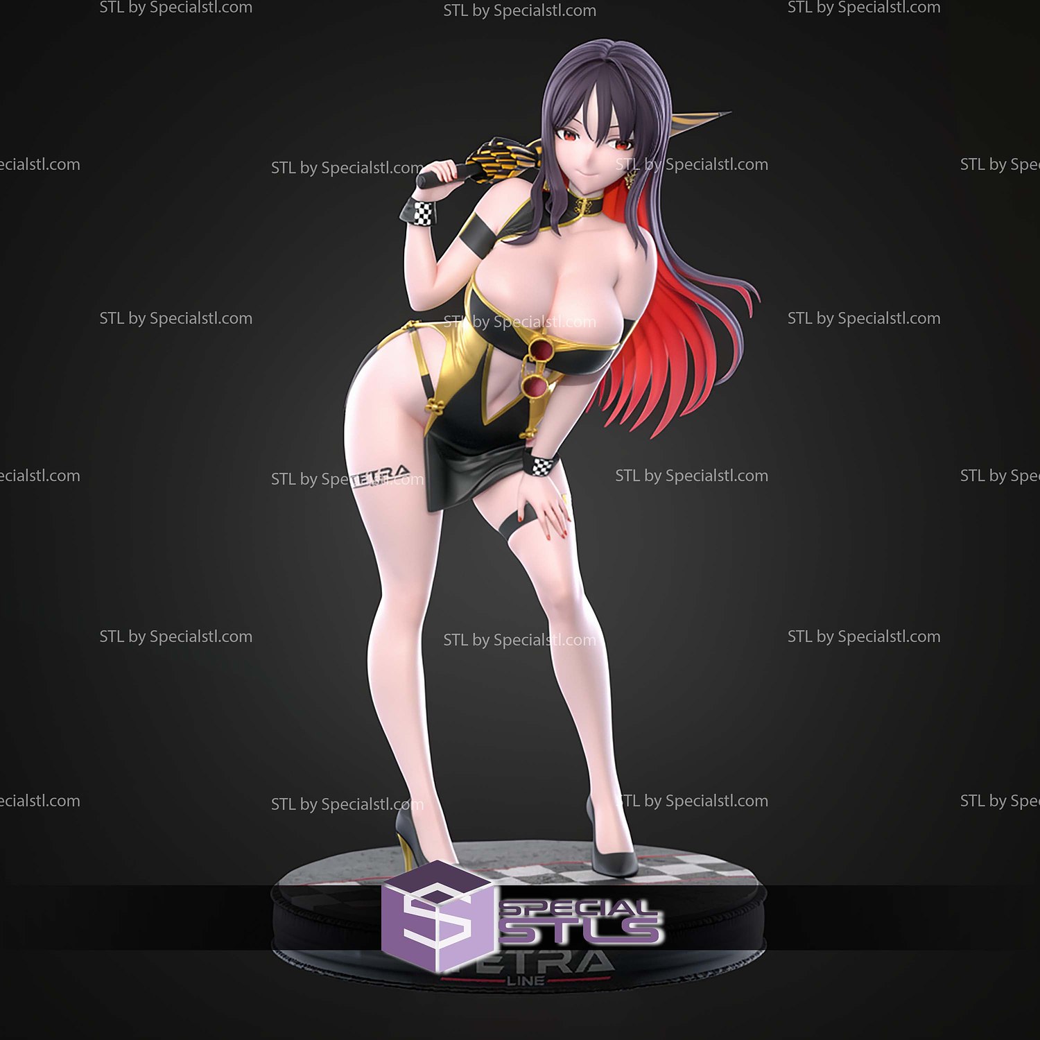 Moran Nikke STL Files 3D Model — view 5