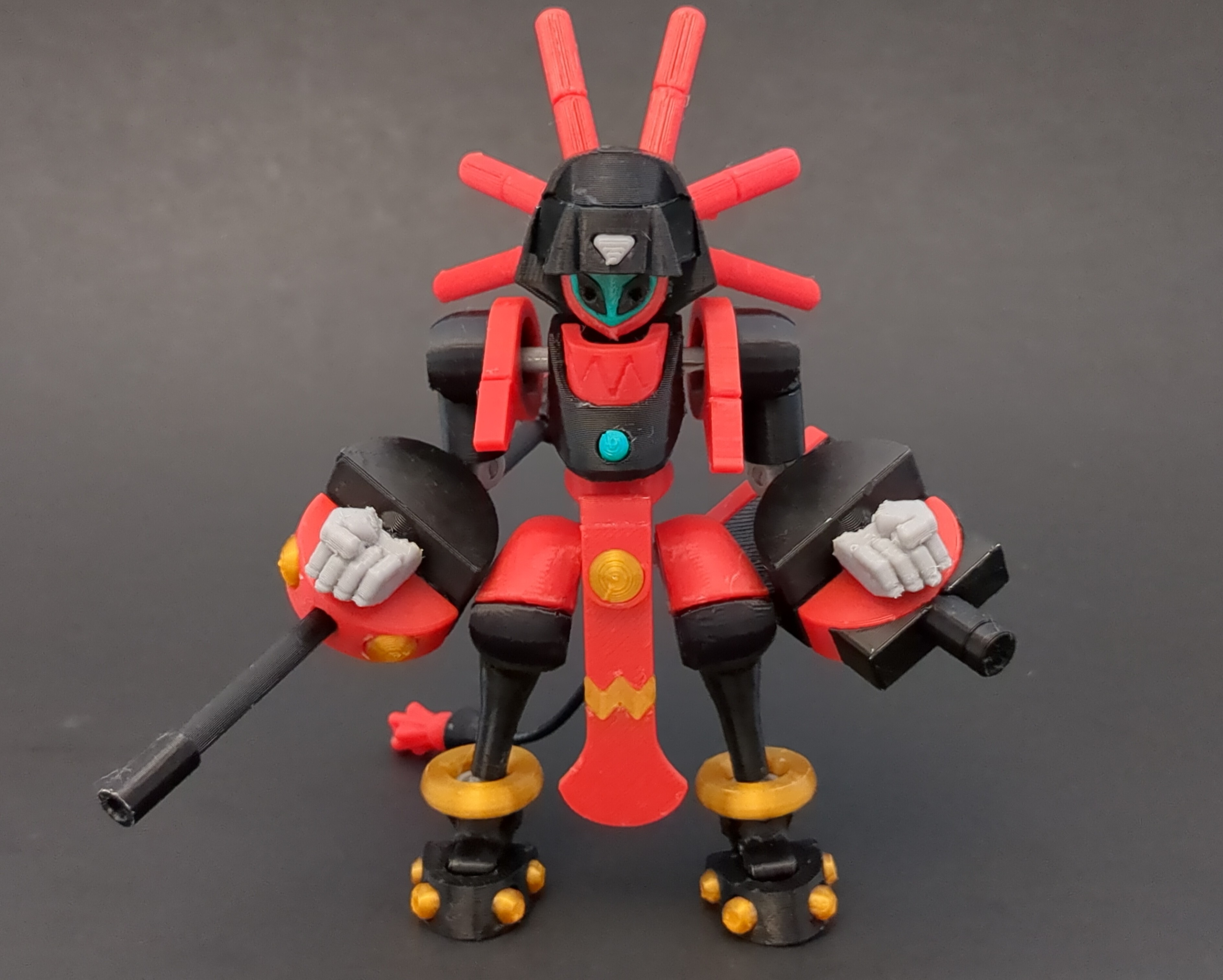 Maasai Moran and Maasai Laibon 3D STL Model — view 5