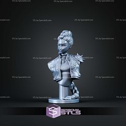 Simple STL Collection Rumi Bust 3D Model