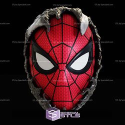 Cosplay STL Files Spider Man Brand New Day Mask 3D Model