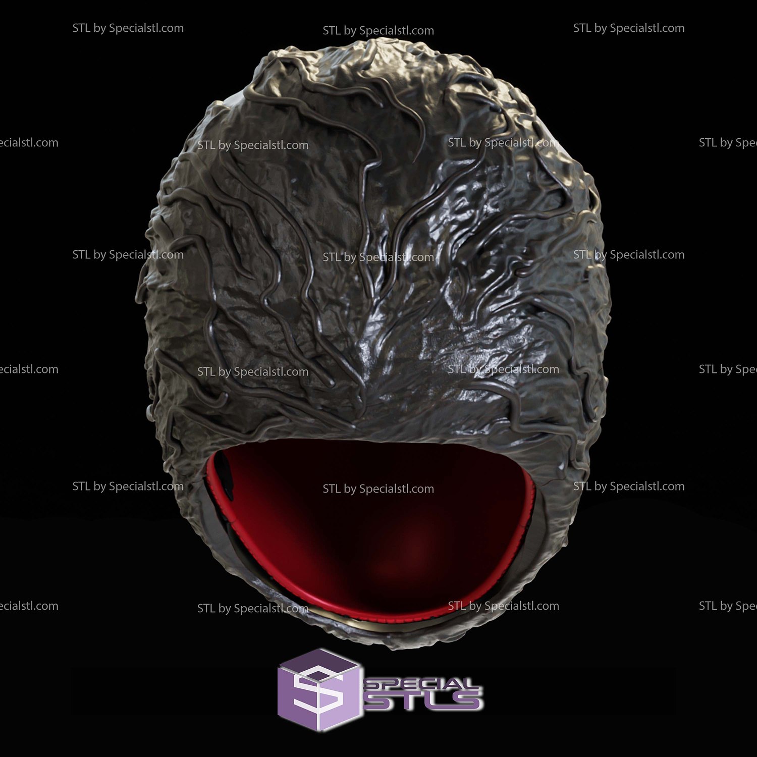 Cosplay STL Files Spider Man Brand New Day Mask 3D Model — view 6