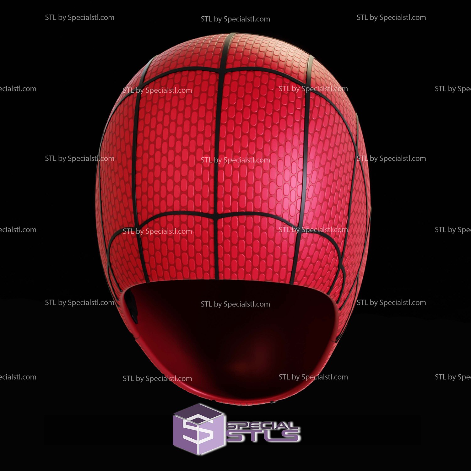 Cosplay STL Files Spider Man Brand New Day Mask 3D Model — view 8
