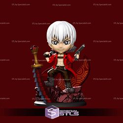Dante Devil May Cry Chibi STL Files 3D Model