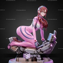 Mari Illustrious Makinami Evangelion STL Files 3D Model