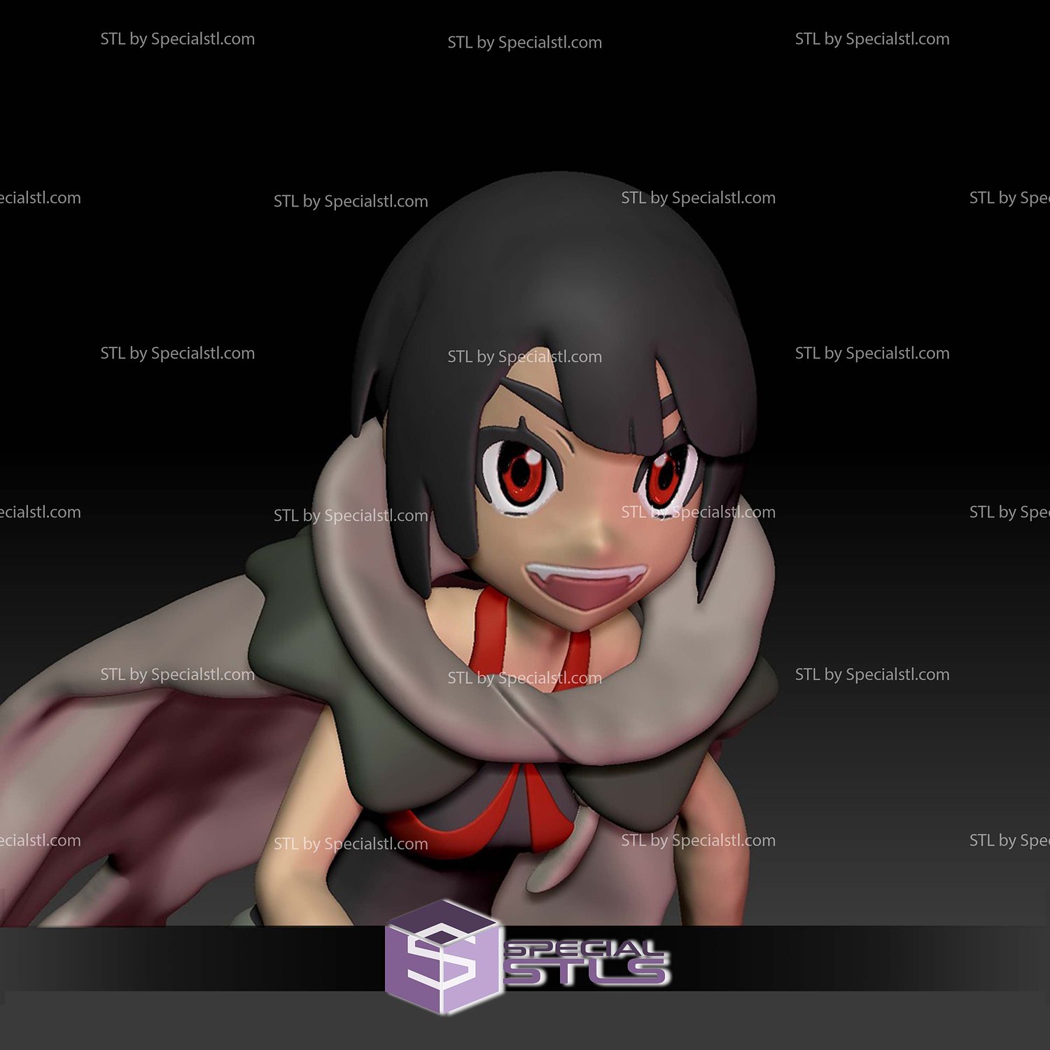 Pokemon STL Collection Lorekeeper Zinnia 3D Model — view 2