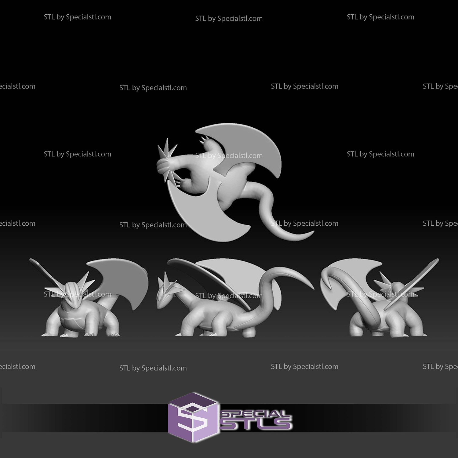 Pokemon STL Collection Lorekeeper Zinnia 3D Model — view 4