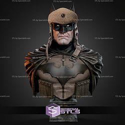 Batman Red Son Portrait Bust 370mm STL Files 3D Model