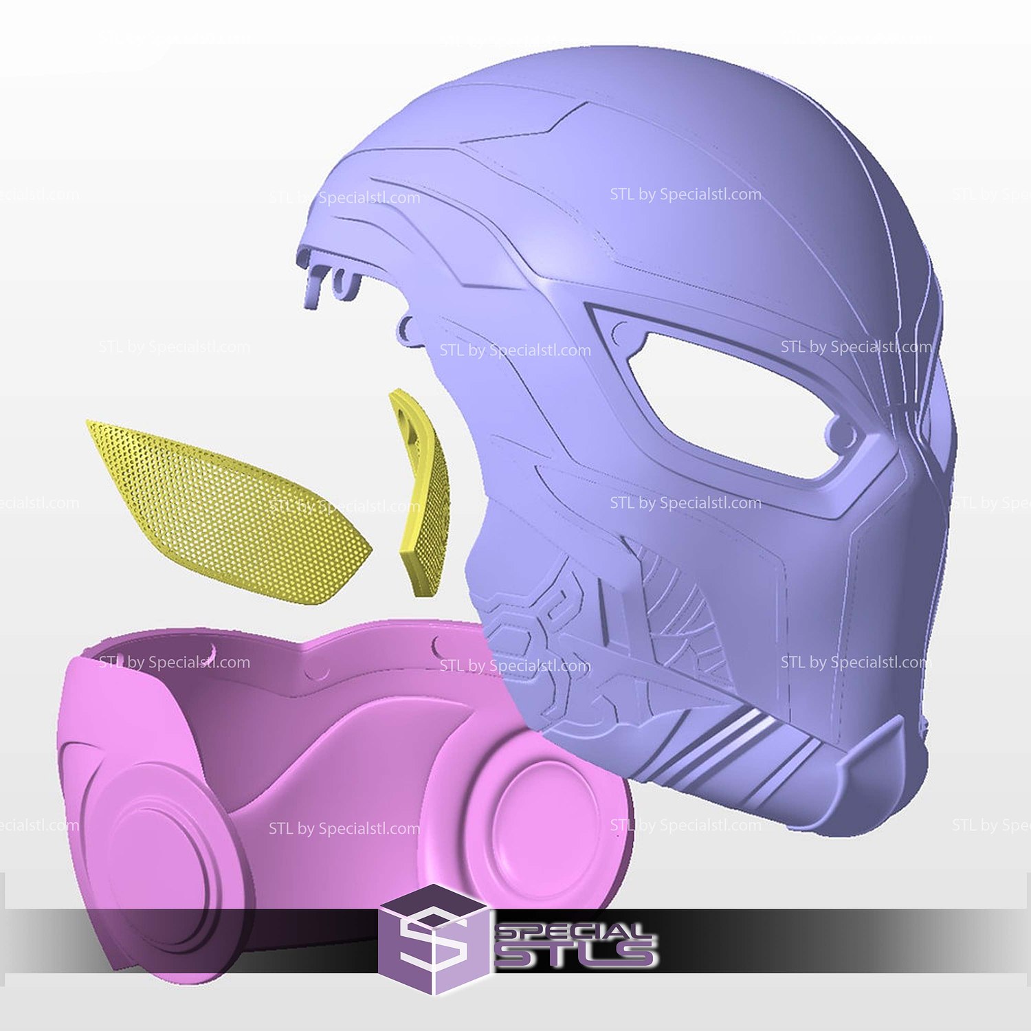 Cosplay STL Files X Beetle Spider Man 3D Model — view 2