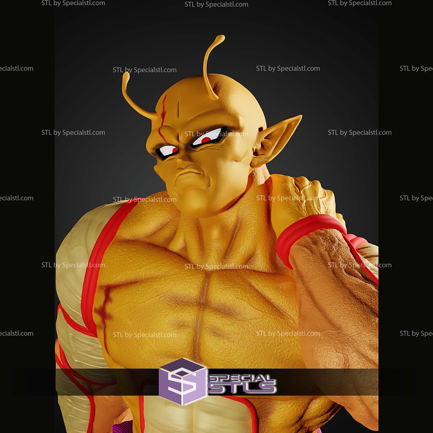 Orange Piccolo Working STL Files 3D Model — view 2