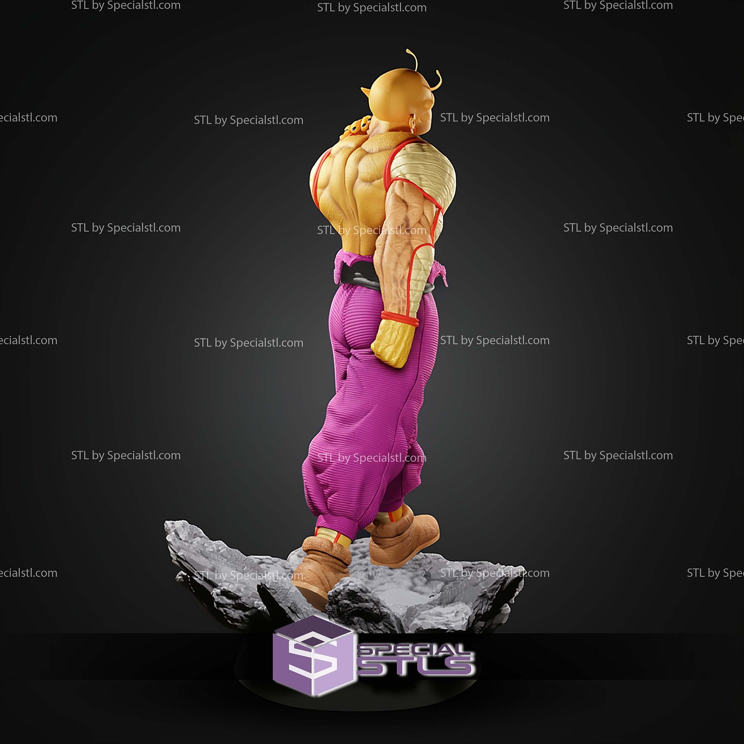 Orange Piccolo Working STL Files 3D Model — view 3