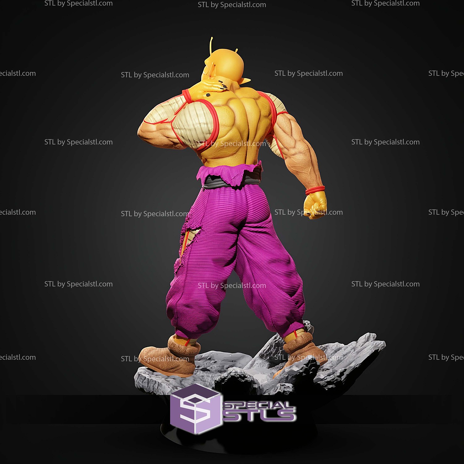 Orange Piccolo Working STL Files 3D Model — view 6
